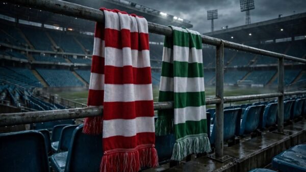 Symbolbild: Derby-Stimmung im leeren Stadion